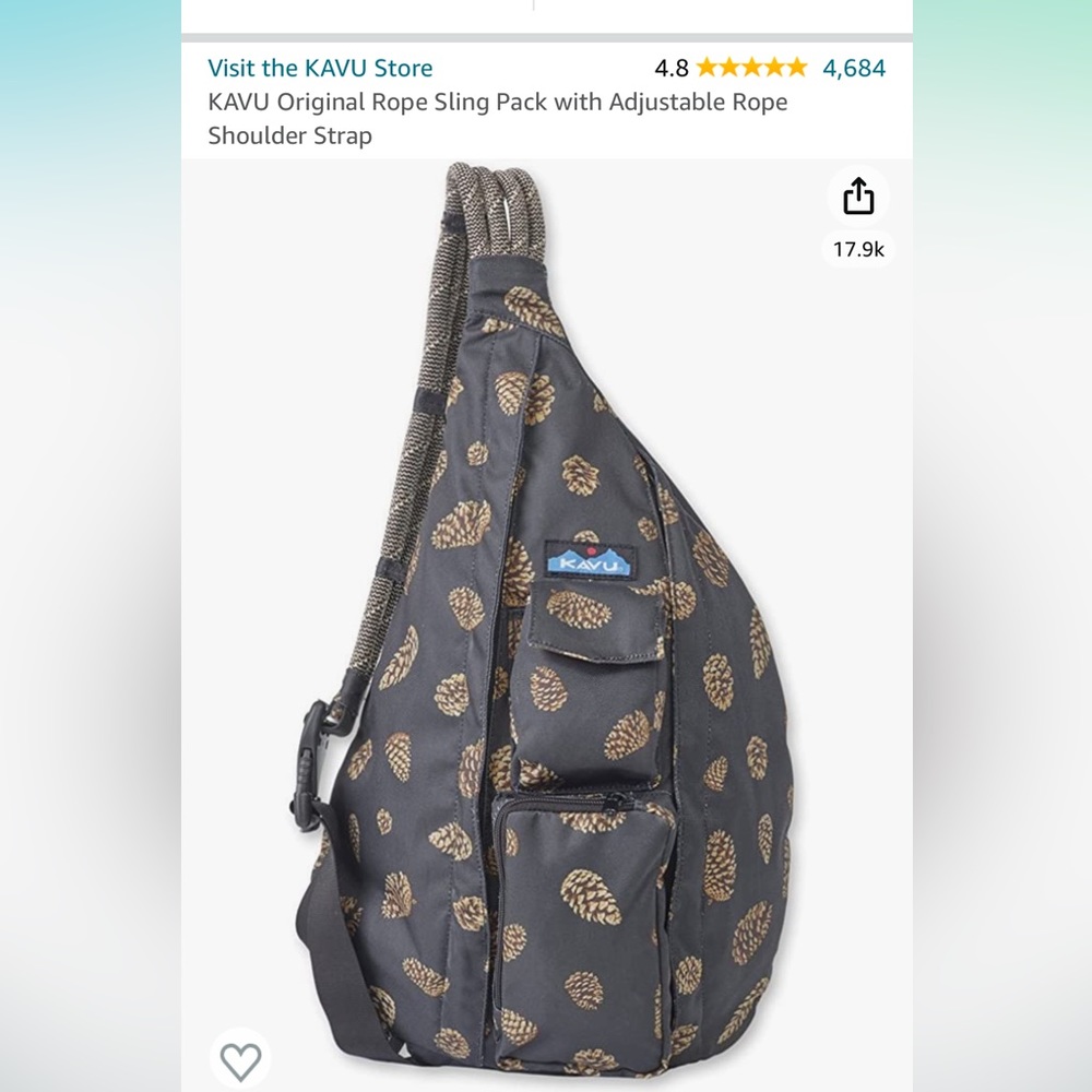 KAVU rope sling bag